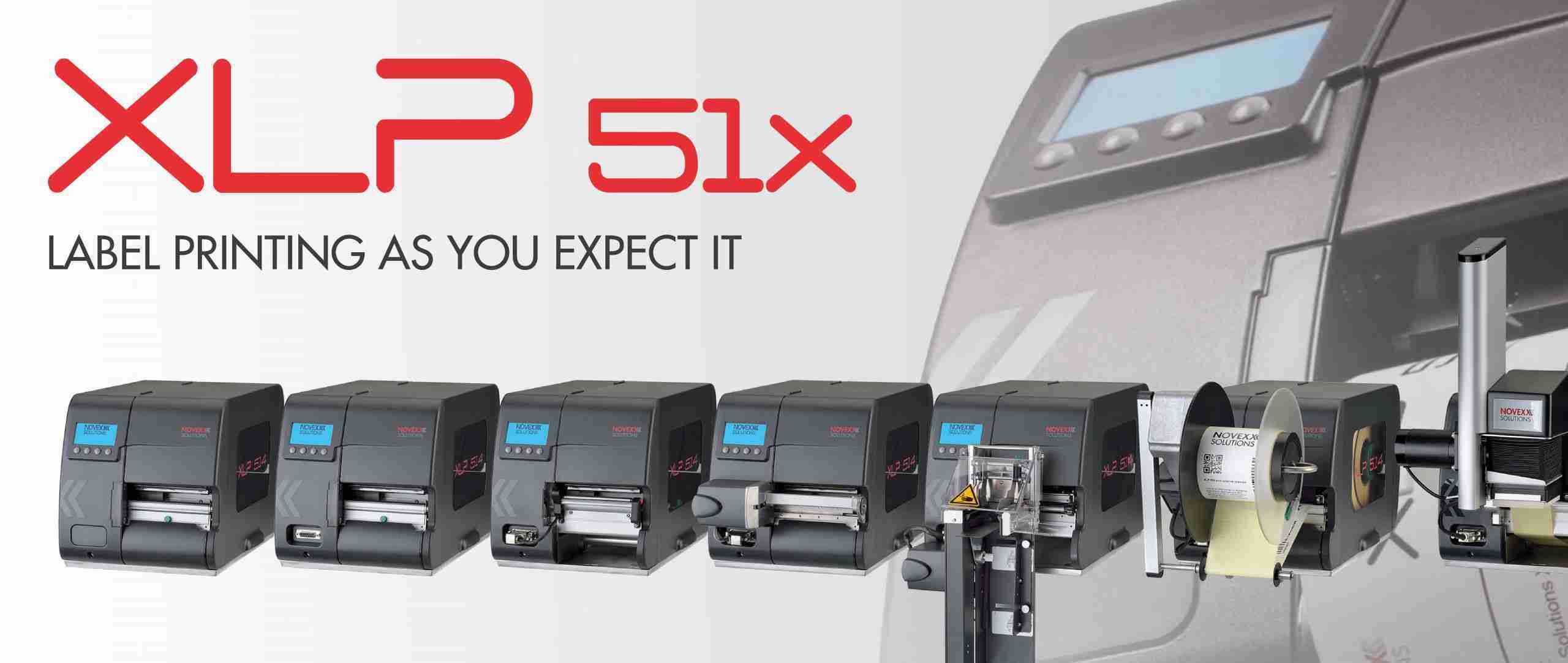 NOVEXX XLP 514 XLP 516 industriële labelprinter