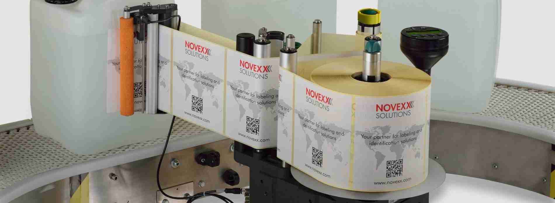 Novexx XLS etiketteersysteem industrieel