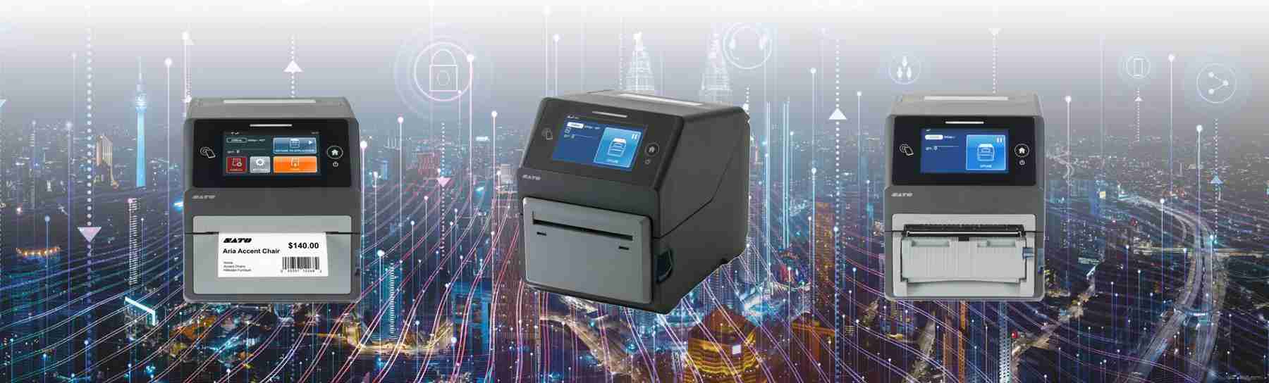 SATO CT4-LX Smart Desktop Printer