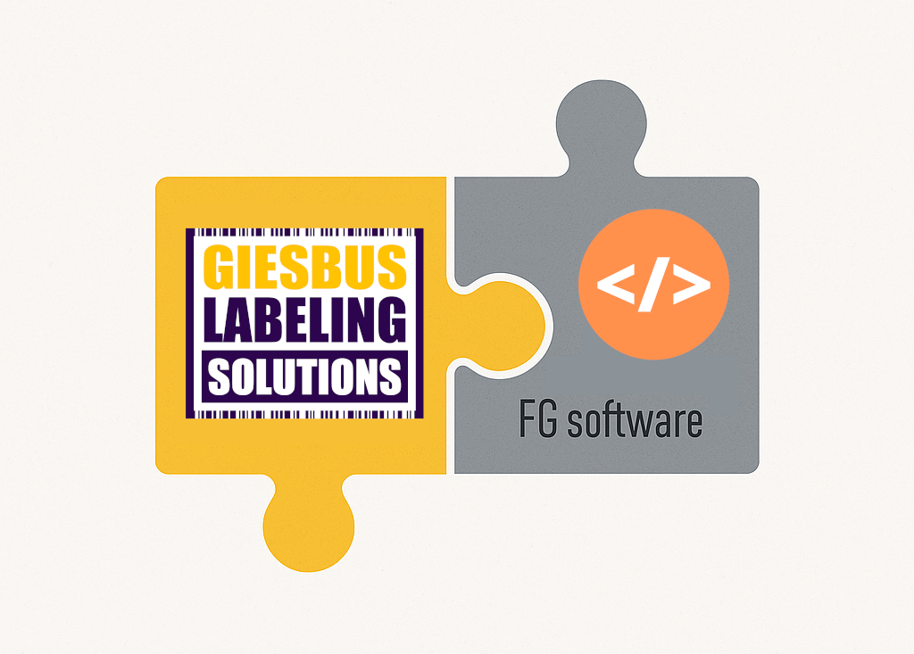 Giesbus Labeling Solutions versterkt positie met overname FG Software (per 1 juli 2025)