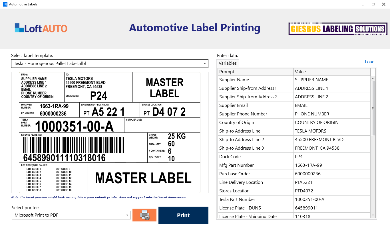 Loftware versterkt automotive supply chains met slimme cloud-based labeling