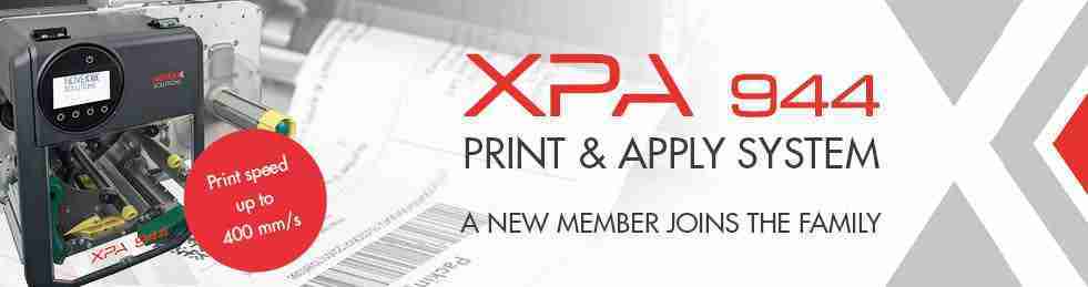 NOVEXX Solutions XPA 944 High Speed Print & Apply